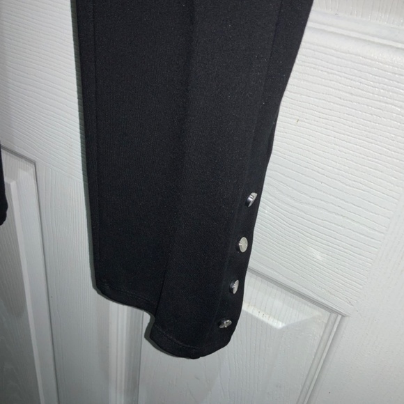 Nygard Slims pants Sz M slimming ankle button detail pull on - Picture 2 of 6